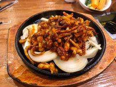 铁板鱿鱼-喇喇排骨火锅·传统韩式脊骨汤(望京西园总店)