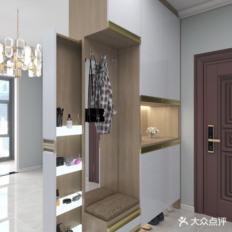 全屋定制✔入户柜，鞋柜，风格简约