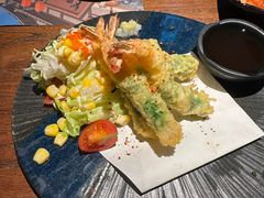 紫苏裹虾天妇罗-京鹿料理(荟聚店)