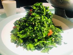 芝麻油菜苔-粗茶淡饭•陕菜•家常菜