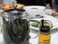 新鲜薄荷茶-幸福的烤包子·新疆菜