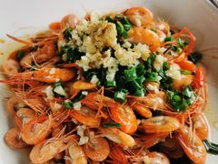 葱爆虾-听风阁农家私房菜茶楼(龙坞店)