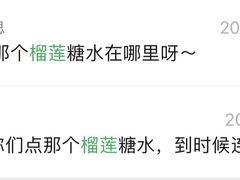 猫山王榴莲糖水-传统糖水