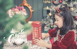 -后宫·古装汉服京剧儿童亲子全家福摄影