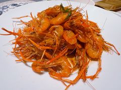 油爆河虾-钱塘花园·宁波菜