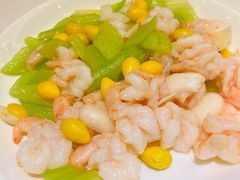 西芹百合炒虾仁-金春禧(世茂国际广场店)