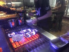 -路边摊小炉子烧烤