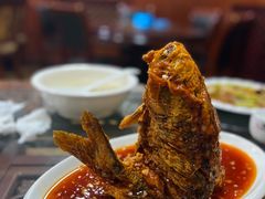 糖醋鲤鱼-金陵轩鲁菜馆