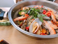 皇后无水火锅-派派茶客(金杏花园店)