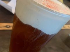 荔枝芝士奶盖茶-maan coffee漫咖啡(通州店)