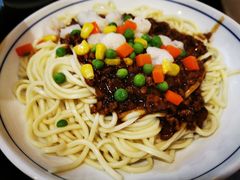 虾仁炸酱面-奎元馆.百年奎元.非遗传承(西湖边的解放路店)