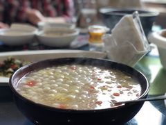 蛋花酒酿圆子-庆余楼·用心与食材·特色菜&灶头面(仙蠡墩店)