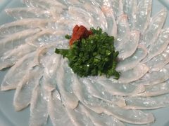 河豚生鱼片-天正河鲀·河豚亭(大连店)