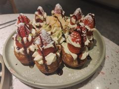 草莓忌廉华夫饼-BE BRIGHT KITCHEN(正佳广场店)
