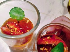 水果果冻-蜜桃花开·中西融合菜E&W(南长街店)