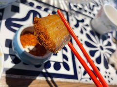 干炸带鱼-老头儿真传-老头儿油爆虾(胜利河美食街店)
