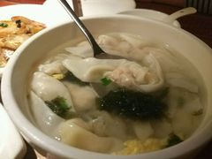 鸡汤鲜虾小馄饨-绿茶餐厅(华联万柳店)