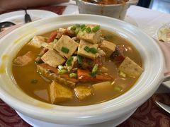 马哈鱼炖大豆腐-小白桦西餐厅