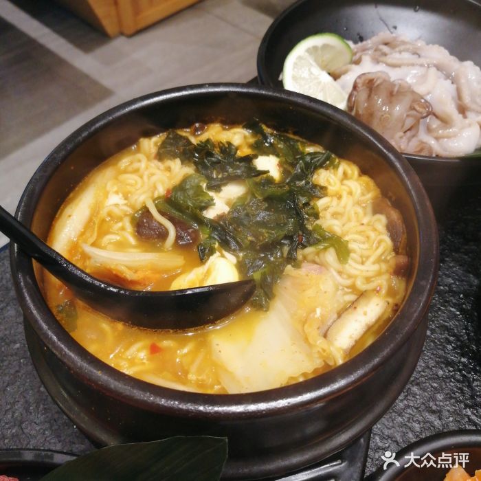 九田家黑牛烤肉料理(中南百货店)辛拉面图片 - 第159张