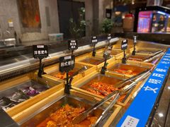 自助取餐区-韩京炭火烤肉自助料理(柯桥万达店)