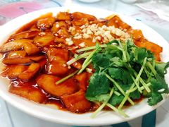 素烧茄子-清真鸿起来饭庄(复兴路店)