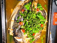 -探鱼·鲜青椒爽麻烤鱼(北京路天河城店)