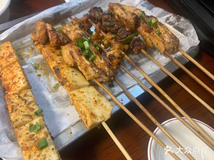 小四川特色烤鱼(新城总店)千叶豆腐图片