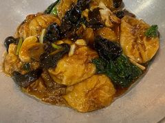 时蔬双冬面筋煲-老正兴菜馆(福州路店)