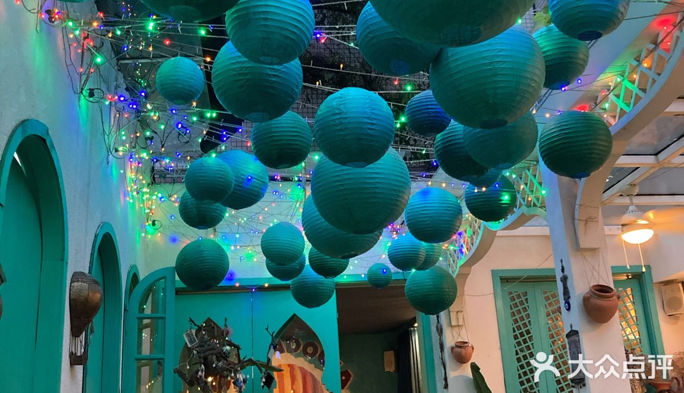 在橙V特权 买的套餐 一个小小的异域风情院子