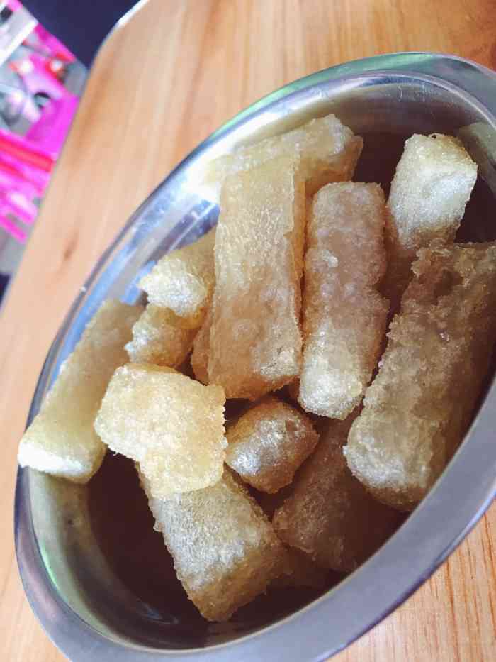 中楼婆油豆干-"客家话的豆干就是炸豆腐,这家味道很不错,.
