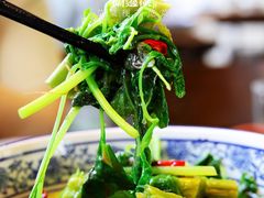 苋菜梗蒸苋菜-兰边碗(鼓楼店)