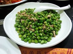 肉末青豌豆-弓虽昌焖烧鸡(大竹林店)