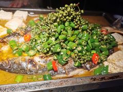 -探鱼·鲜青椒爽麻烤鱼(番禺万达店)