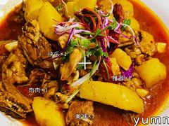 新疆大盘鸡-新疆亚克西音乐餐厅(南方花园店)
