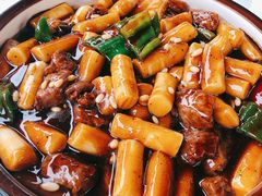 松子牛肉炒年糕-梁溪河畔·吉府花园(南长街南下塘店)