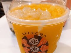 杨枝甘露冰冰茶-LELECHA乐乐茶(上海五角场万达广场店)