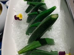 冰镇秋葵-绿茶餐厅(布吉万象汇店)