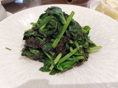 有机菠菜炒紫菜-喜鼎海胆水饺(平安金融中心店)