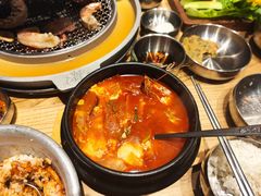 海鲜嫩豆腐汤-姜虎东白丁烤肉(苏州中心店)