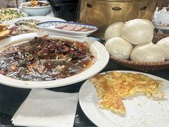 贴饼子-燕北云山·农家菜·灶台鱼(密云溪翁庄店)