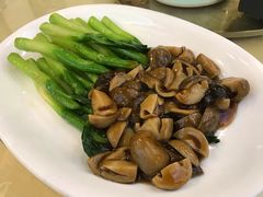 芥蓝蘑菇-晋阳饭庄(虎坊桥店)