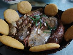 鱼锅饼子-景祥海鲜美食餐厅