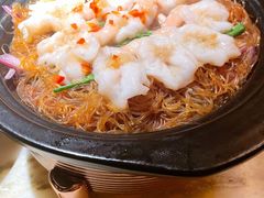 金银蒜三宝粉丝虾-绿茶餐厅(石家庄万象城店)