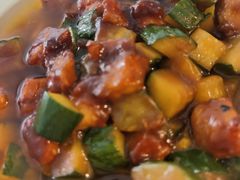 酱爆鸡丁-北大地皖峰饭馆