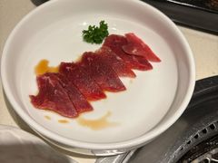 马肉刺身-赤坂亭M9和牛烧肉·日料398放题(万达店)