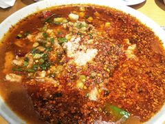 水煮牛肉-蜀宴小调·精致家常菜(来福士店)