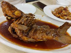挣蹦鲤鱼-奥华餐厅·老张记(台基厂店)