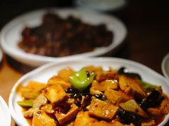 家常豆腐-晚归月亮湾私家菜(临邑路店)