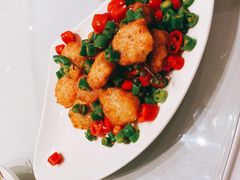 双椒炒虾饼-漢舍中国菜馆(889广场店)