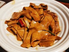 素炒千页豆腐-绿茶餐厅(华联万柳店)